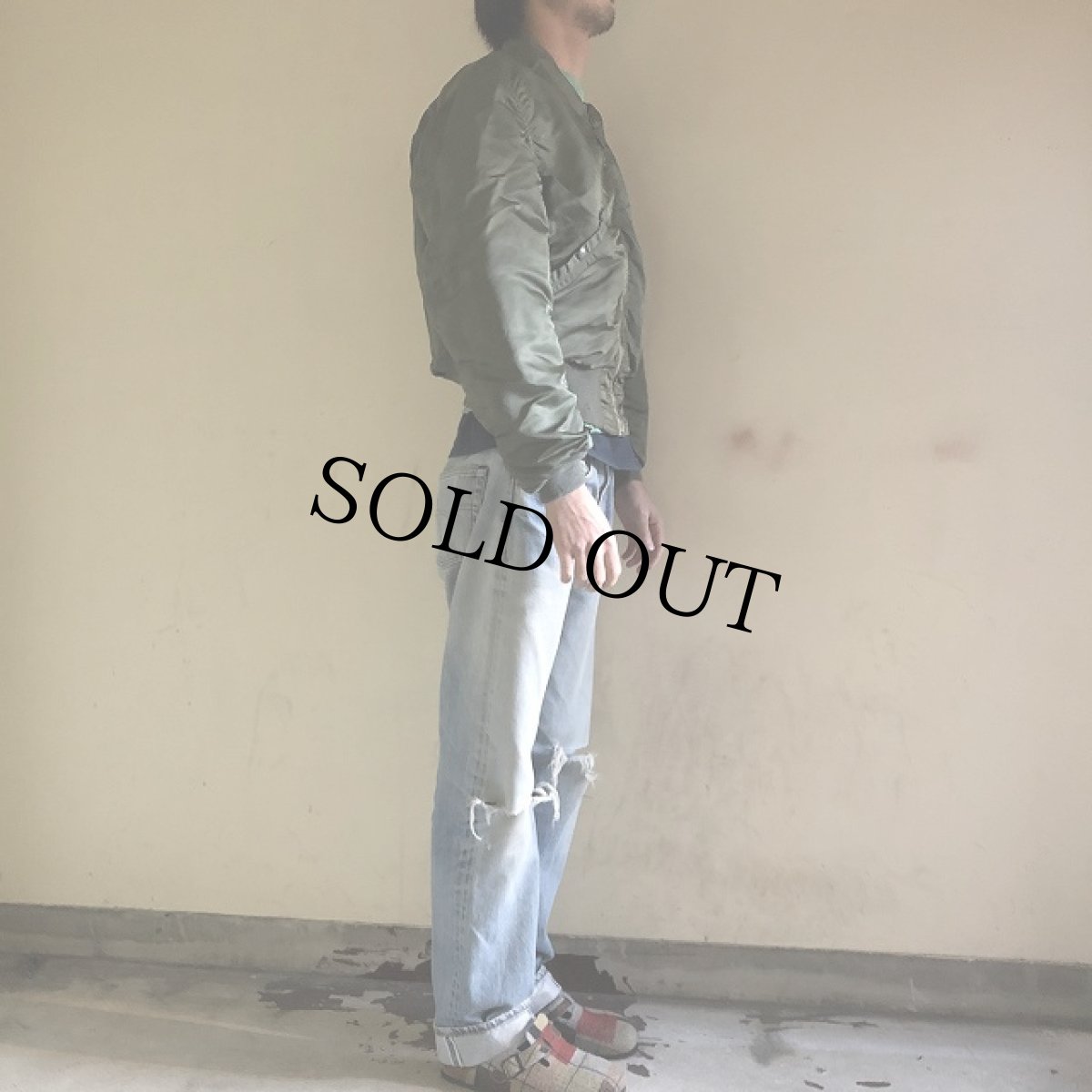 画像4: 60's U.S.AIR FORCE L-2B Flight Jacket MEDIUM (4)