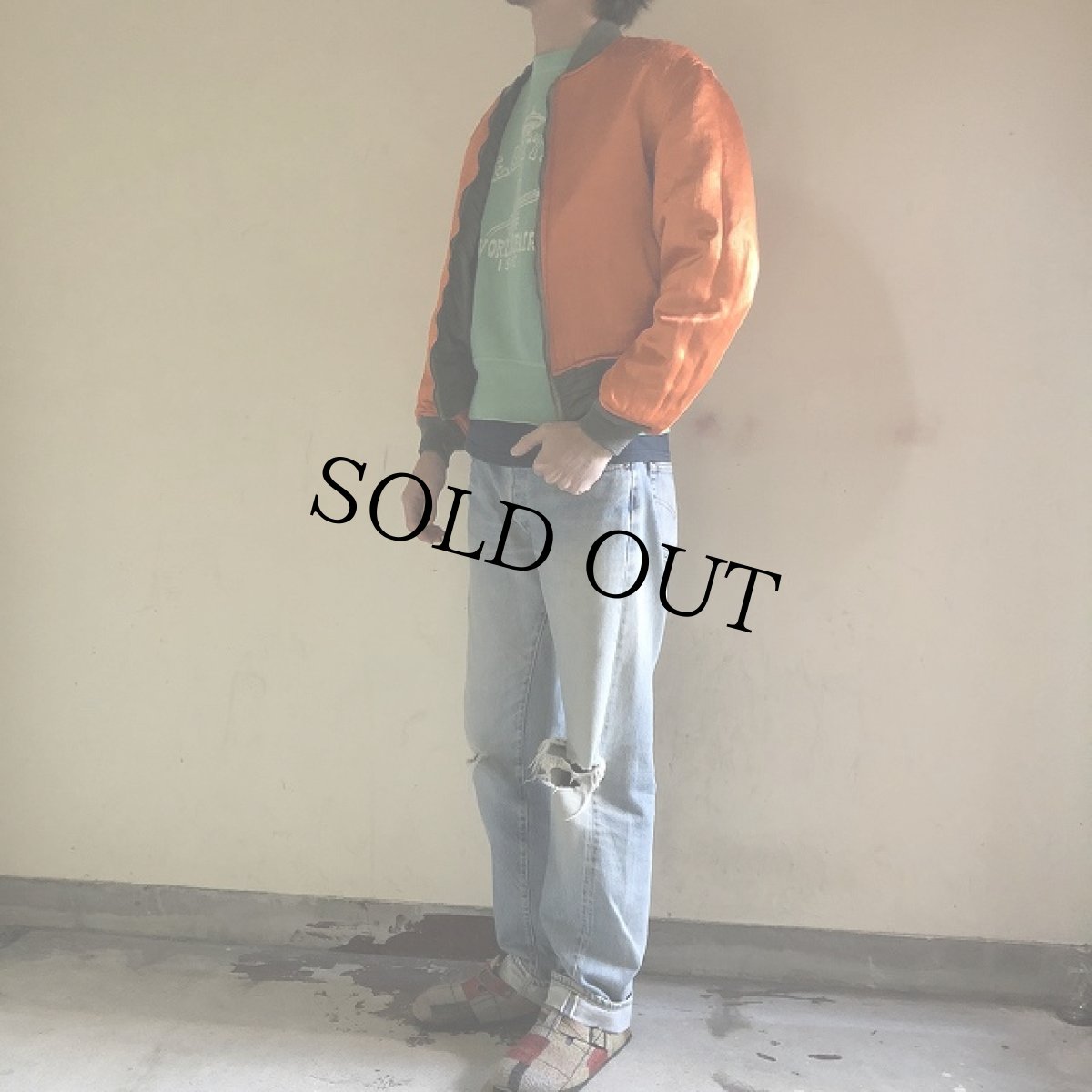 画像6: 60's U.S.AIR FORCE L-2B Flight Jacket MEDIUM (6)