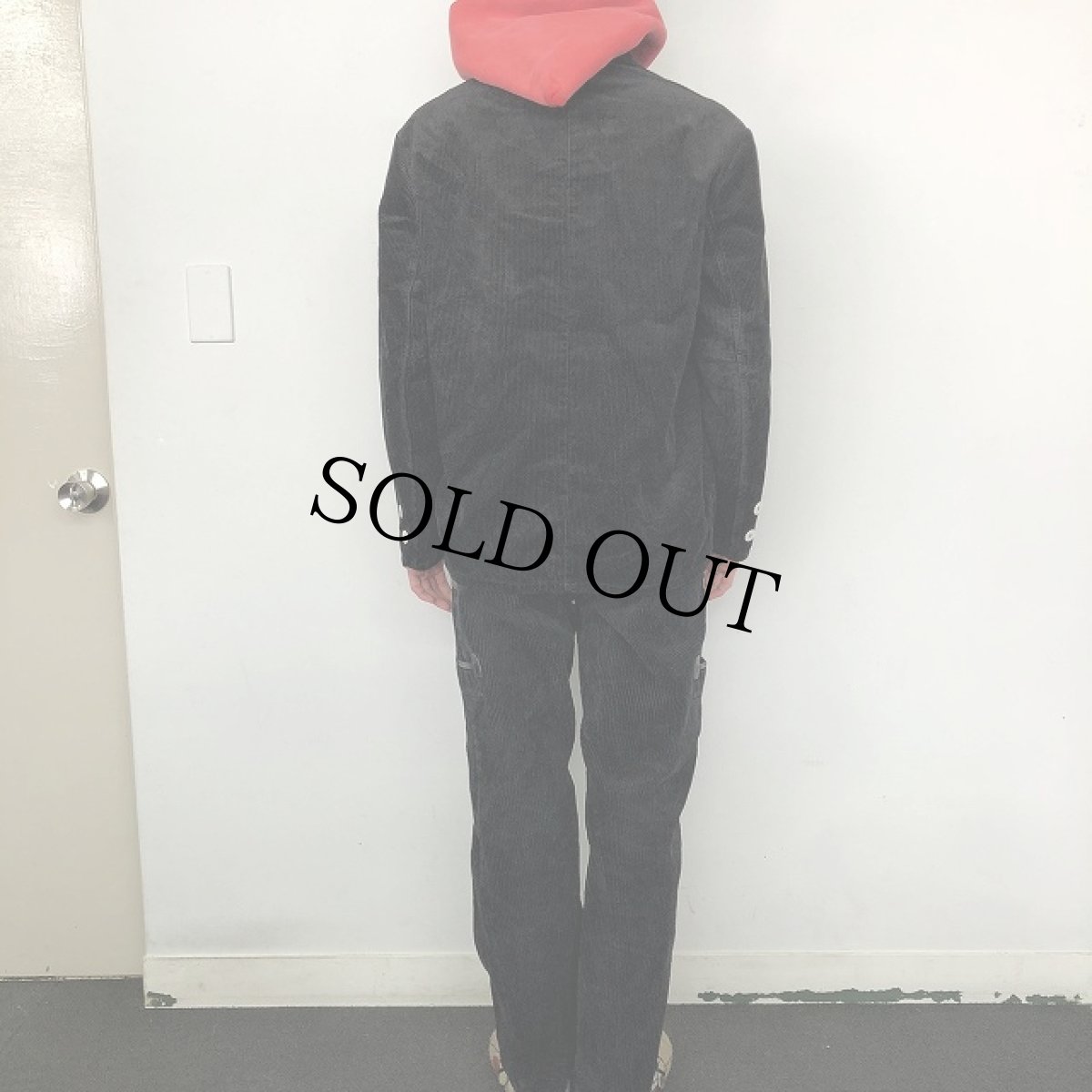 画像4: コーデュロイ ジャーマンワークジャケット BLACK 50 (4)