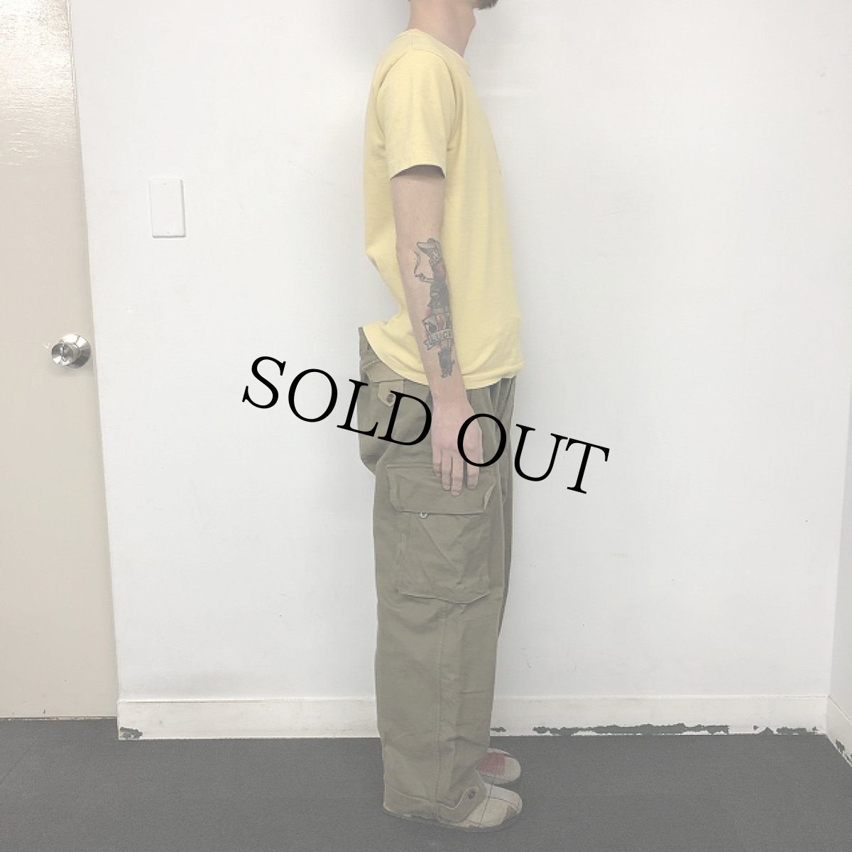 画像3: 50's French Army M-47カーゴパンツ W38 (3)