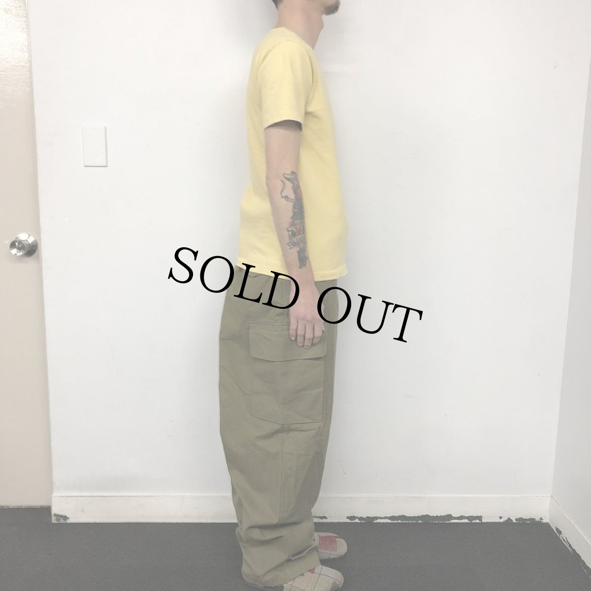 画像3: 50's French Army M-47カーゴパンツ DEADSTOCK (3)