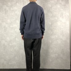 画像4: 60's USAFA Champion REVERSE WEAVE 無地 ハーフジップスウェット (4)