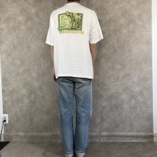 画像4: 90's BANANA REPUBLIC USA製 象プリントTシャツ XL (4)