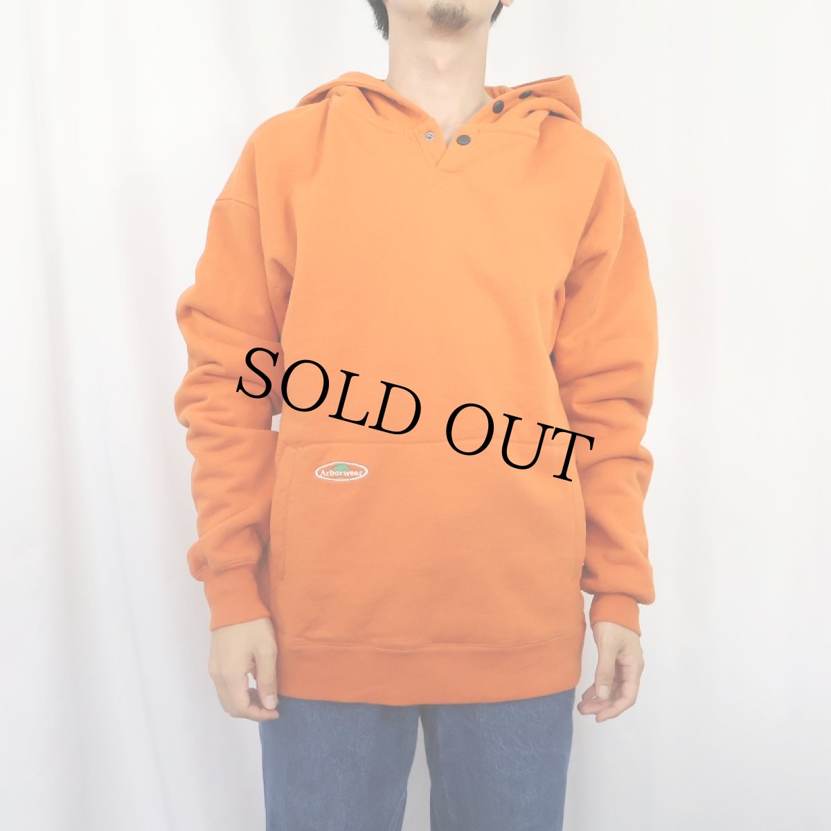 画像2: ARBORWEAR ヘビーウェイト スウェットフーディー M (2)