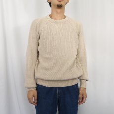 画像2: 〜90's VAN HEUSEN USA製 コットンニットセーター M (2)