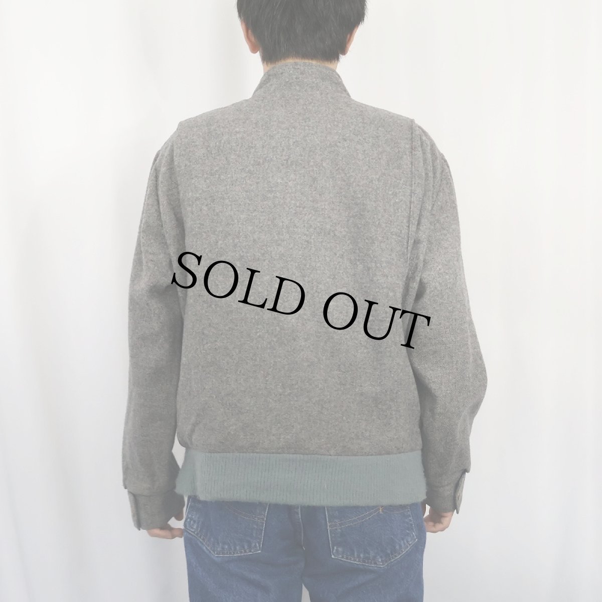 画像3: 80's TRAILWISE USA製 メルトンウールジャケット L (3)