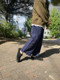 画像5: GOFUKUSAY "BUM SWEAT PANTS" NAVY 【FREE】 (5)