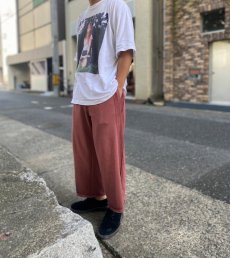 画像7: GOFUKUSAY "BUM SWEAT PANTS" R.BROWN 【FREE】 (7)