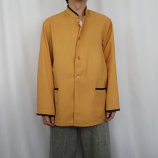 画像2: Angelica USA製 コットンポリ ワークシャツジャケット SIZE44 (2)