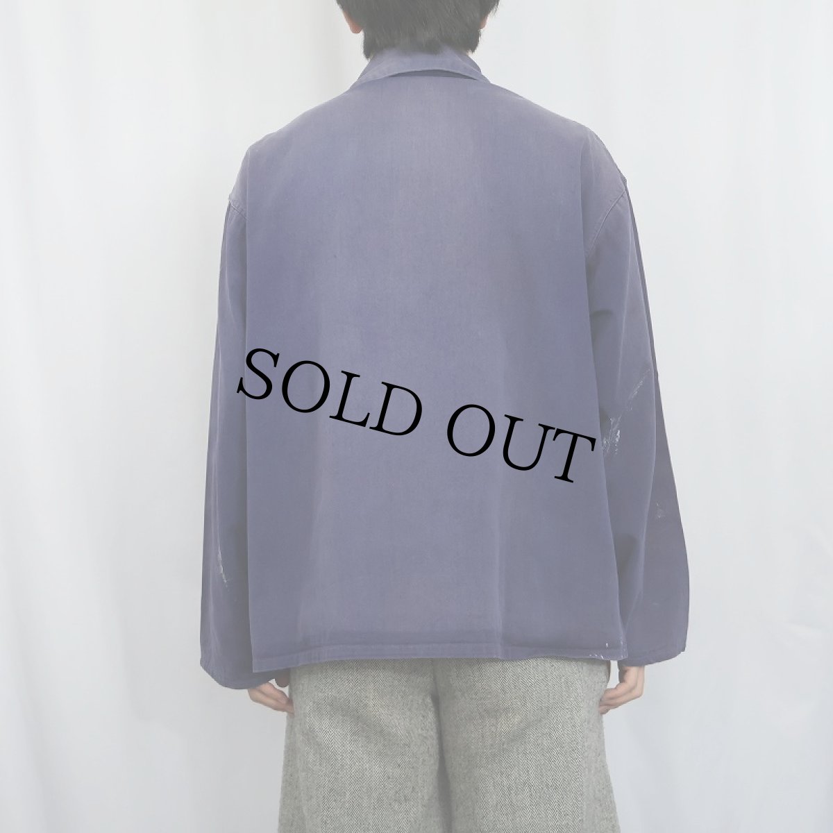 画像3: 70's コットンツイルワークジャケット (3)