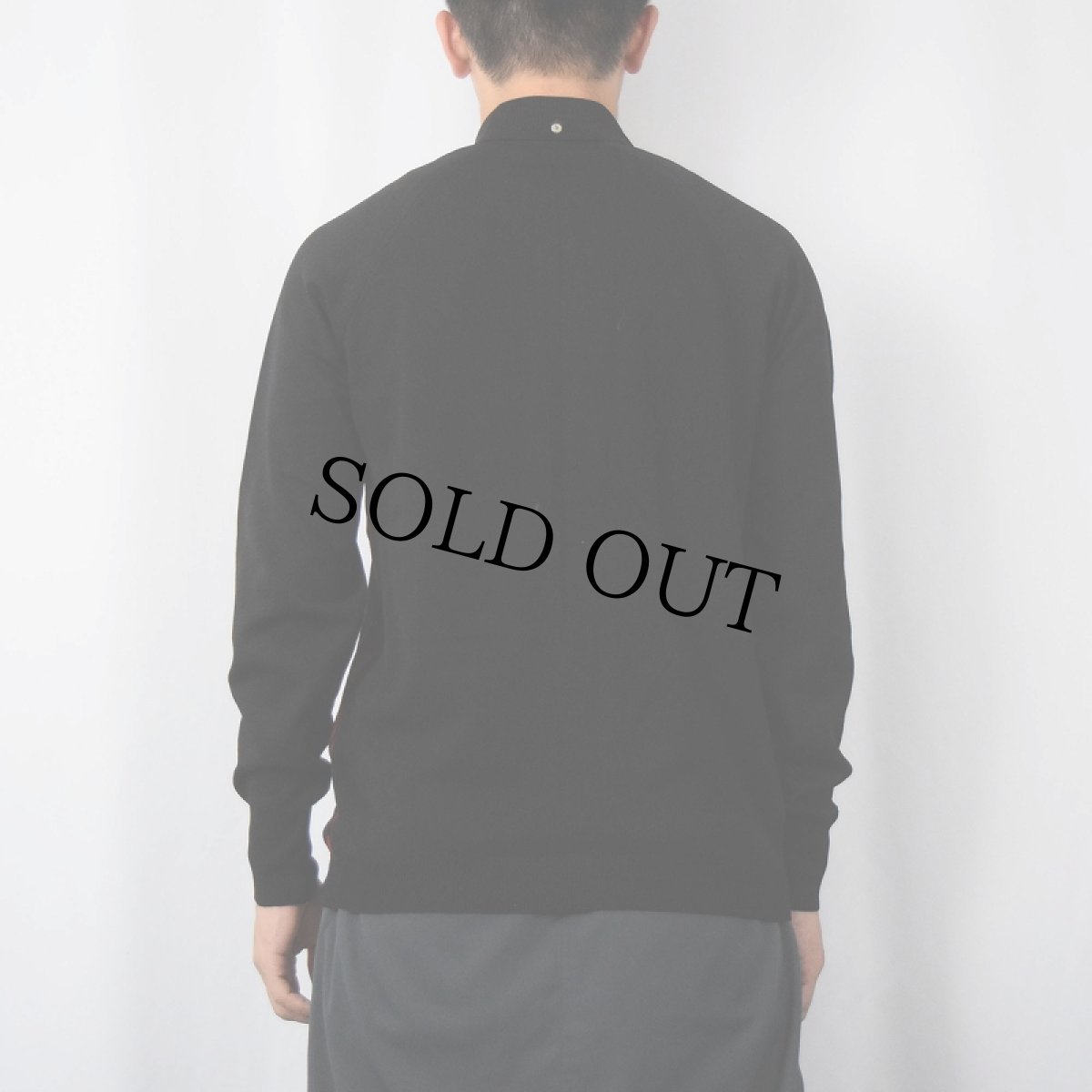 画像3: 60's Lilly Dache ナイロンニット 長袖ポロシャツ (3)