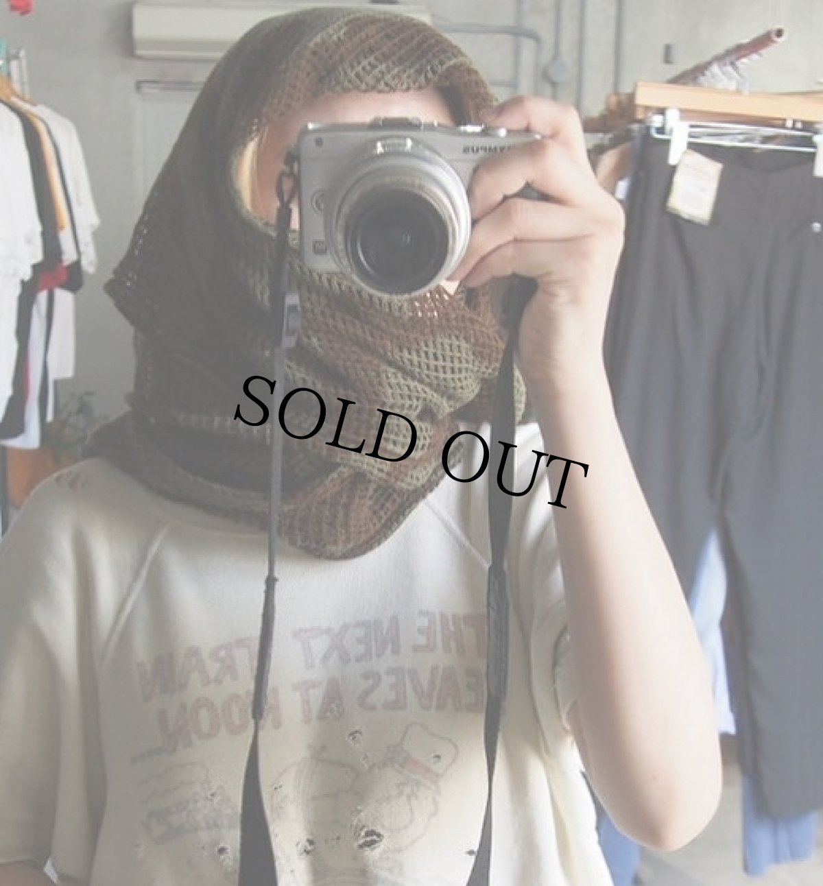 画像5: 50's フランス陸軍 "空挺部隊（エアボーン）" アメーバ迷彩 ネットスカーフ (5)