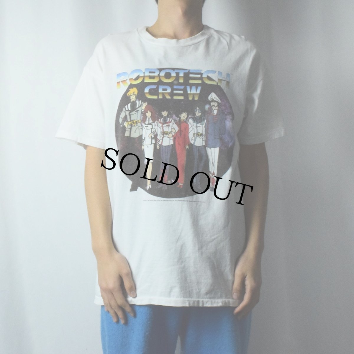 画像2: 90's ROBOTECH アニメプリントTシャツ L (2)