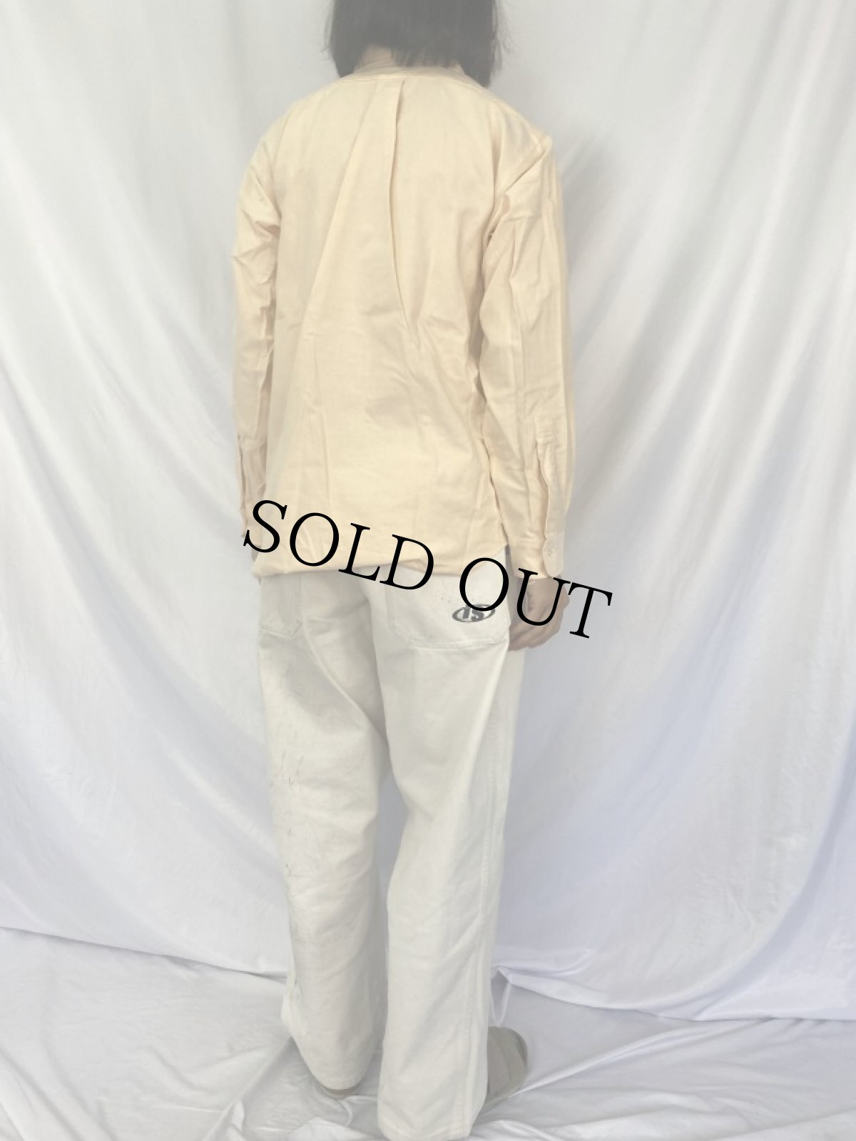 画像4: 70's BROOKS BROTHERS USA製 "6ボタン" ボタンダウン オックスフォードシャツ 15 1/2-3 (4)