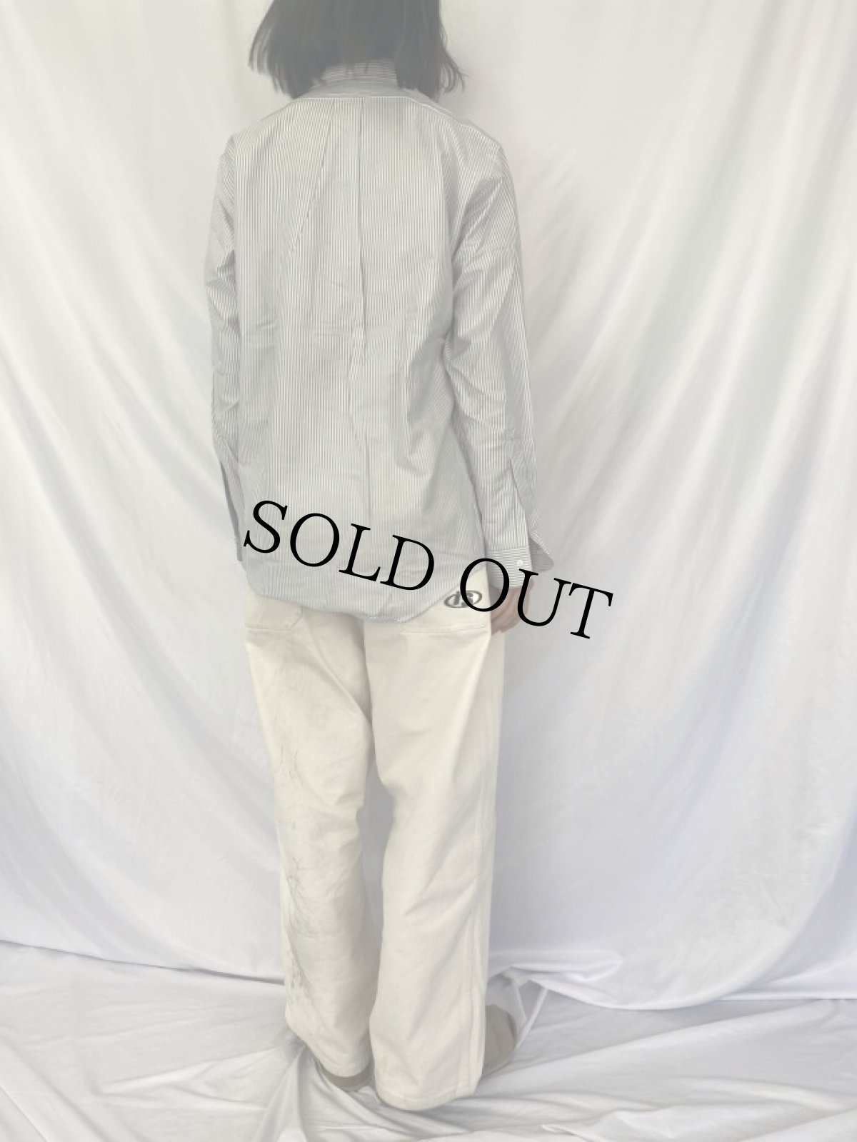 画像4: 70〜80's BROOKS BROTHERS USA製 ストライプ柄 ボタンダウン オックスフォードシャツ 15 1/2-4 (4)