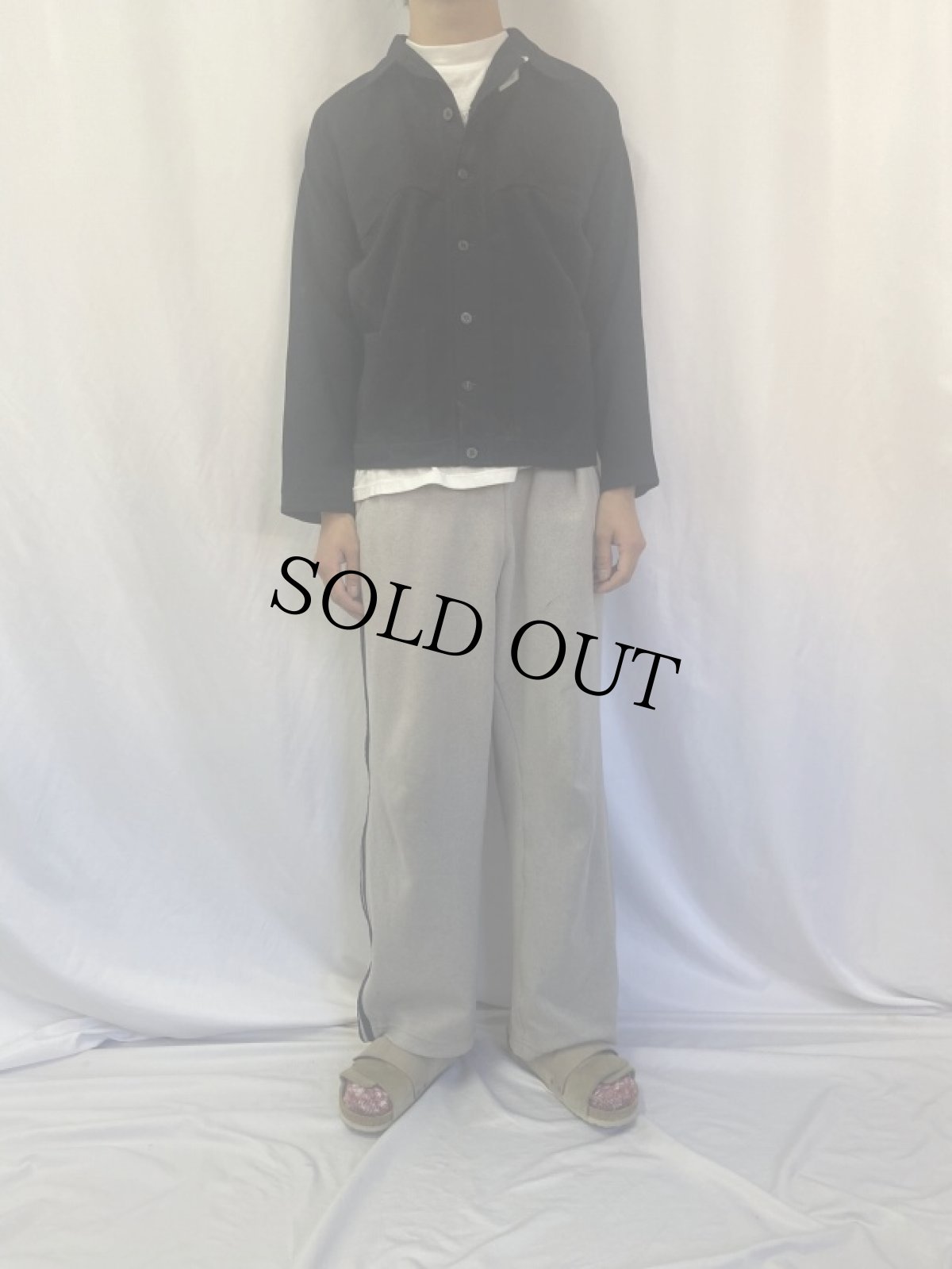 画像2: 40〜50's U.S.NAVY CPO ウールシャツジャケット (2)