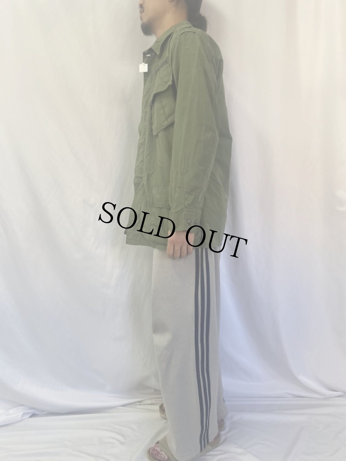 画像3: 60's U.S.AIR FORCE ジャングルファティーグジャケット 2nd MEDIUM-REGULAR (3)