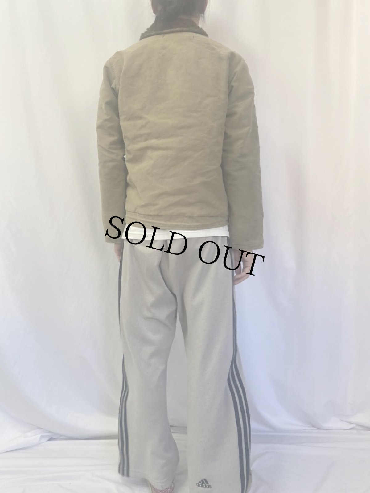 画像4: 40's U.S.NAVY N-1 デッキジャケット (4)