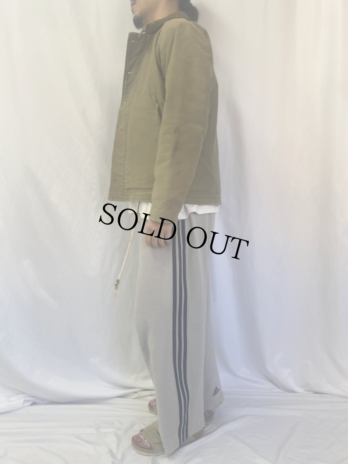 画像3: 40's U.S.NAVY N-1 デッキジャケット (3)