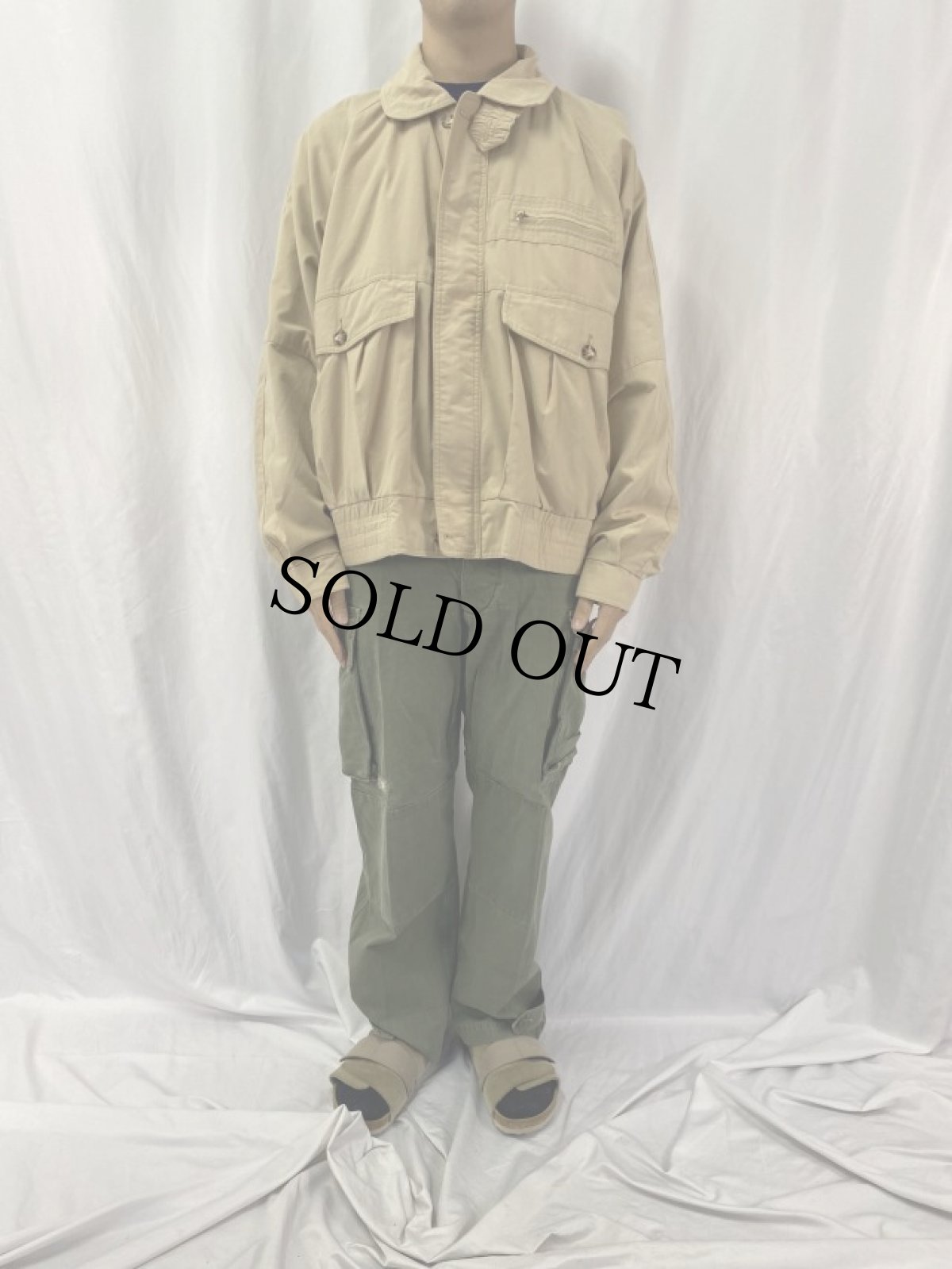 画像2: ST JOHN'S BAY コットンポリジャケット XL (2)