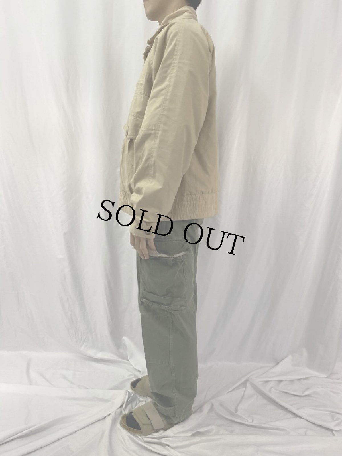 画像3: ST JOHN'S BAY コットンポリジャケット XL (3)