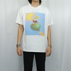 画像2: 90's Jim Warren USA製 "Earth Love It Or Lose It" アートプリントTシャツ L (2)