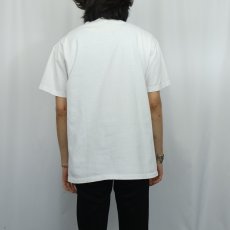 画像3: 90's Jim Warren USA製 "Earth Love It Or Lose It" アートプリントTシャツ L (3)