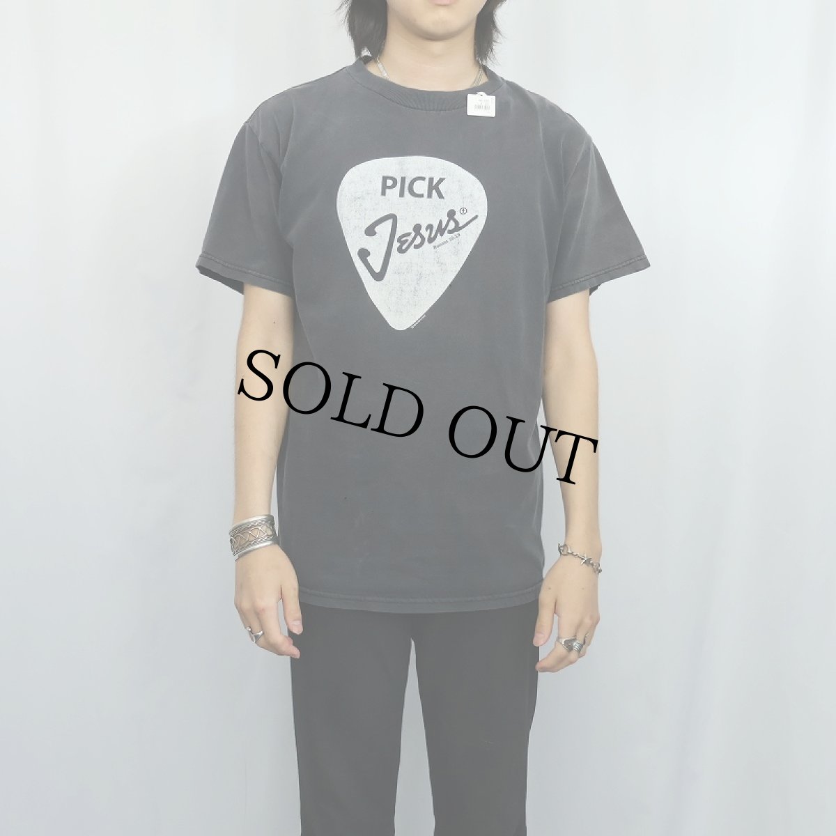 画像2: Pick Jesus (Romans 10:13) ジーザス パロディプリントTシャツ M (2)