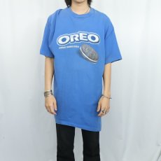 画像2: 90's OREO USA製 お菓子メーカー プリントTシャツ 2X (2)