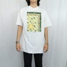 画像2: 90's USA製 "アイデア 120号" Design by Charles White III マガジンプリントTシャツ L (2)