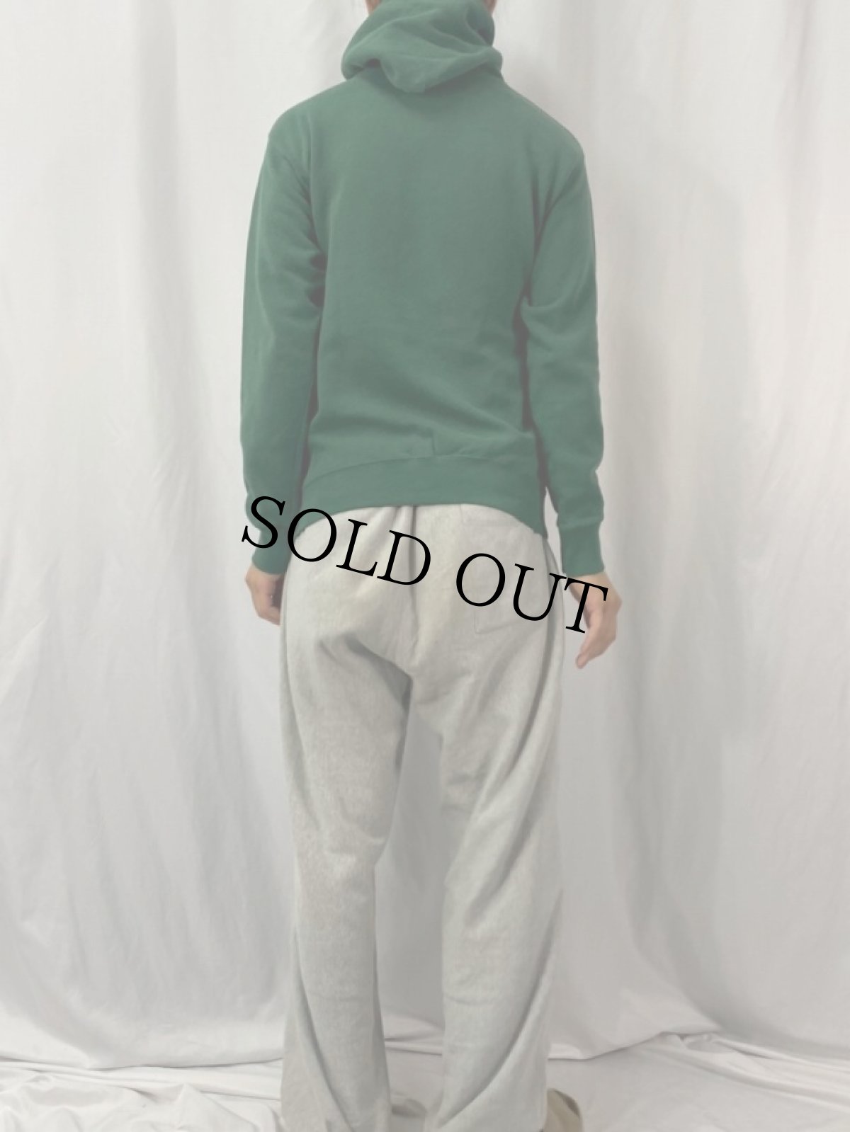 画像4: 90's USA製 "MICHIGAN STATE" スウェットフーディー M (4)