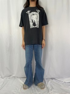 画像2: LENORE アニメキャラクタープリントTシャツ XL (2)