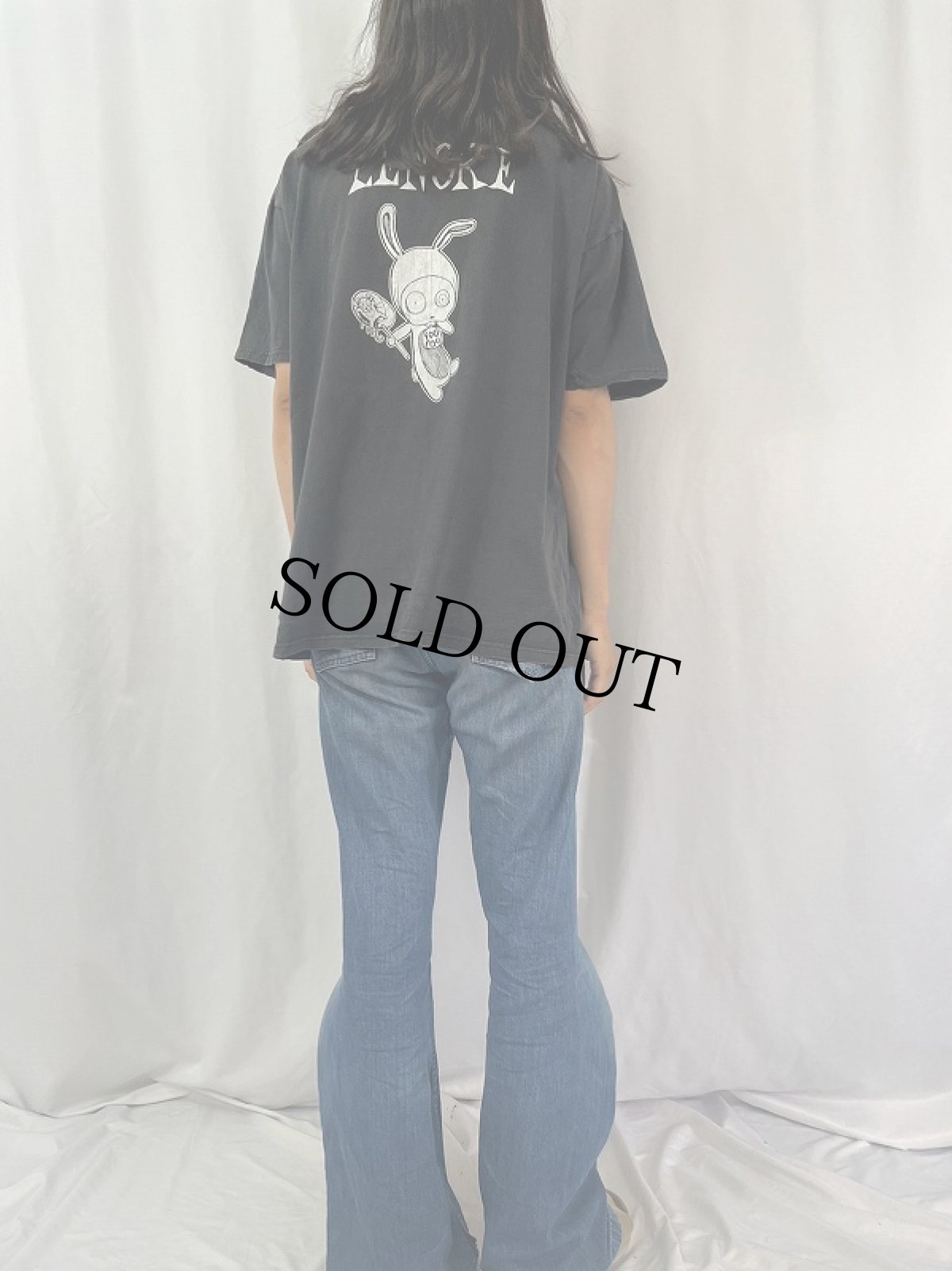 画像4: LENORE アニメキャラクタープリントTシャツ XL (4)