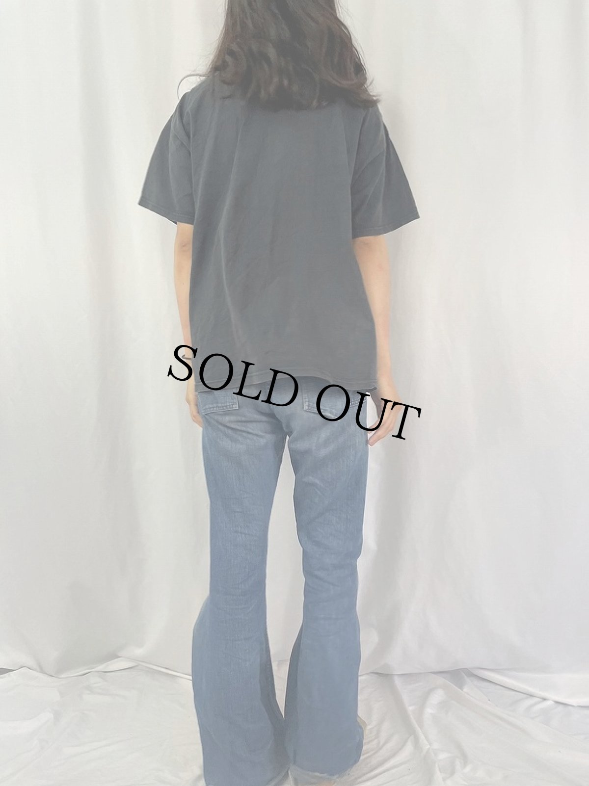 画像4: TOM AND JERRY キャラクターパロディプリントTシャツ XL (4)