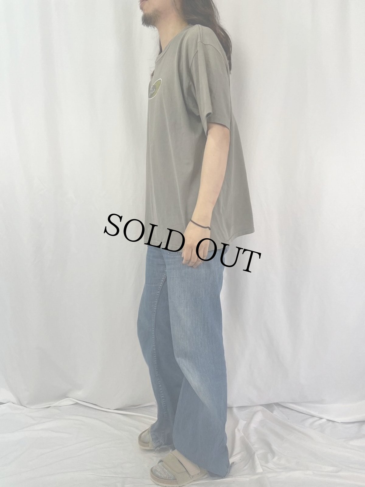 画像3: 90's PEANUTS USA製 キャラクターパロディプリントTシャツ XL (3)