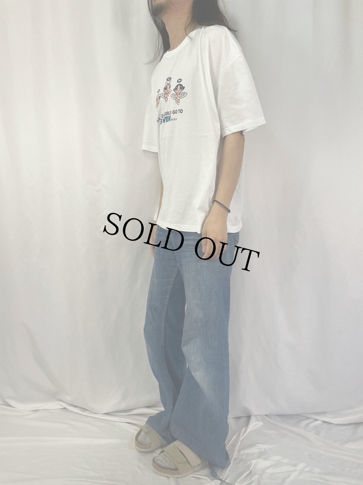 画像3: The Powerpuff Girls キャラクタープリントTシャツ XXL (3)