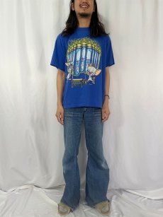 画像2: 90's WARNER BROS USA製 "Pinky and the Brain" キャラクタープリントTシャツ L (2)