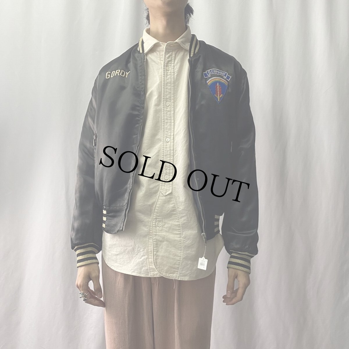 画像2: 60's "UNNA GERMANY" スーベニアジャケット (2)