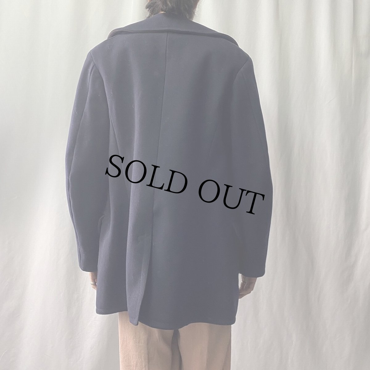 画像3: 〜30's U.S.NAVY 13スターボタン 10ボタン Pコート (3)