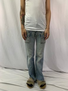 画像2: 70〜80's Levi's デニムブッシュパンツ W30 (2)