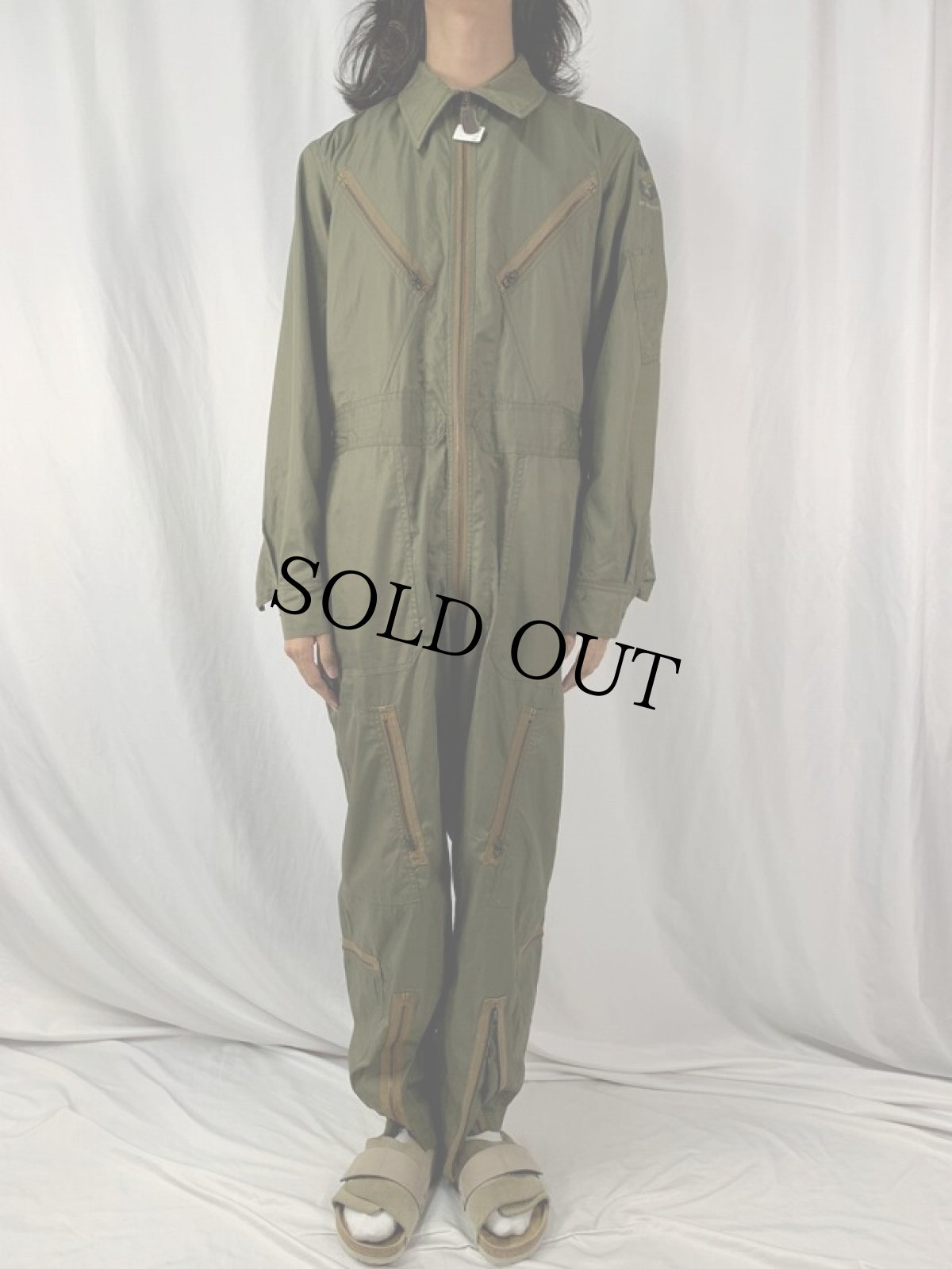 画像2: 40's U.S.ARMY AIR FORCE "TYPE K-1" フライトスーツ MEDIUM REGULAR (2)