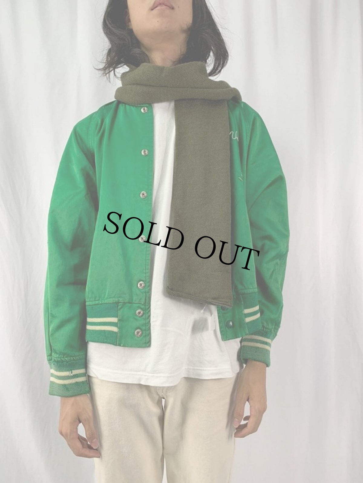 画像2: 80's U.S.ARMY Wool Neckwear Scarf DEADSTOCK (2)