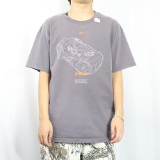 画像2: SONY S2 sports オーディオ機器 プリントTシャツ L  (2)