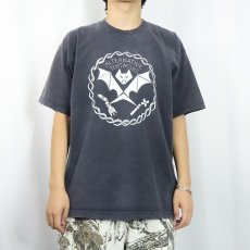 画像2: Alternative Tentacles Records USA製 レコード・レーベルプリントTシャツ BLACK XL (2)