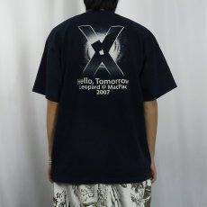 画像4: 2007 Apple "Hello, Tomorrow Leopard @ MacPac" イベントプリントTシャツ BLACK (4)