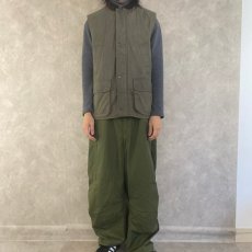 画像2: 90's Ralph Lauren パープルレーベル バブアーTYPE キルティングベスト S (2)