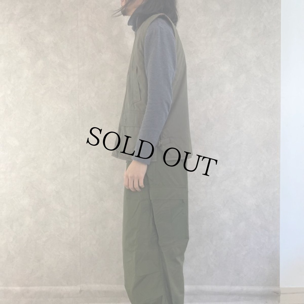 画像3: 90's Ralph Lauren パープルレーベル バブアーTYPE キルティングベスト S (3)