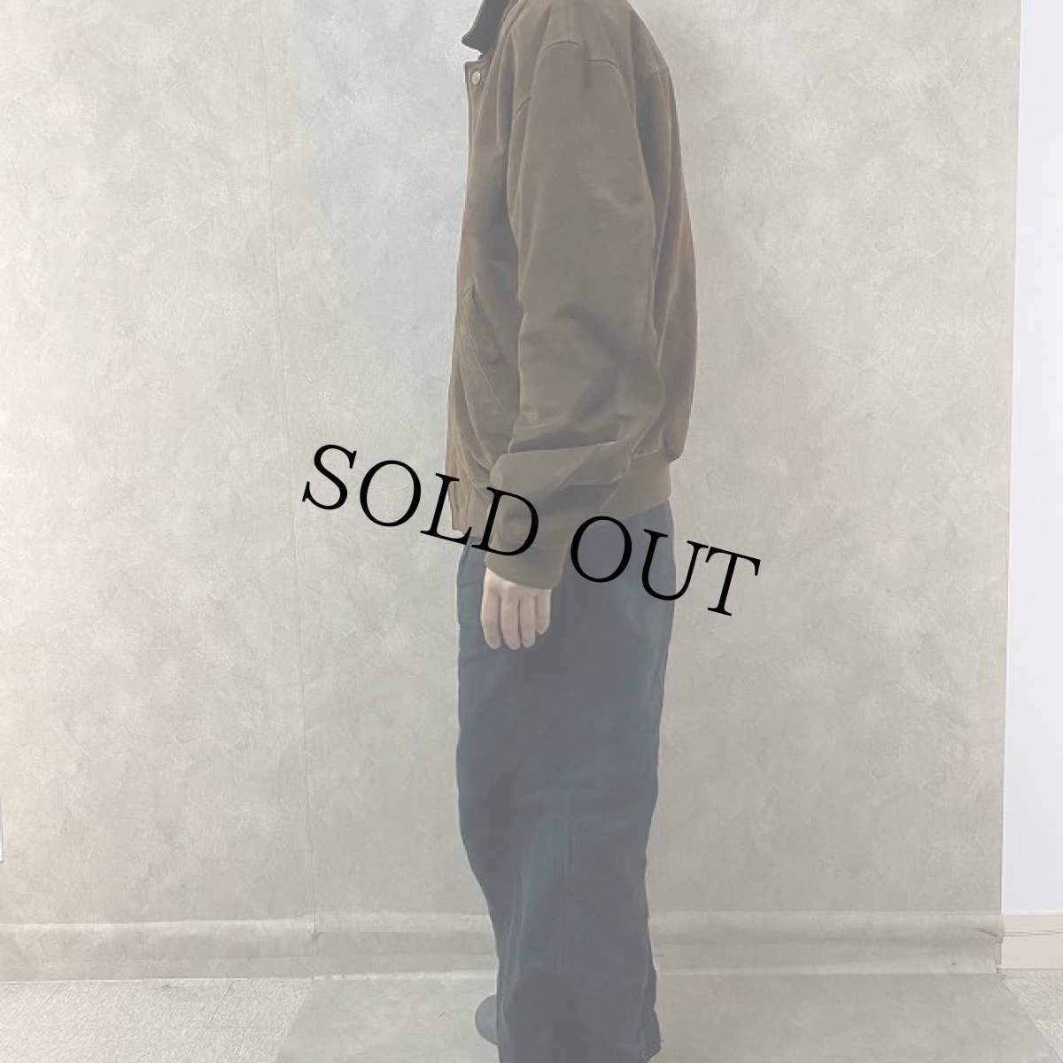 画像3: POLO Ralph Lauren 裏地付き スエードレザージャケット XL (3)