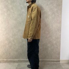 画像3: 70's〜 Carhartt USA製 プリントタグ ブランケット付き ダックカバーオール (3)