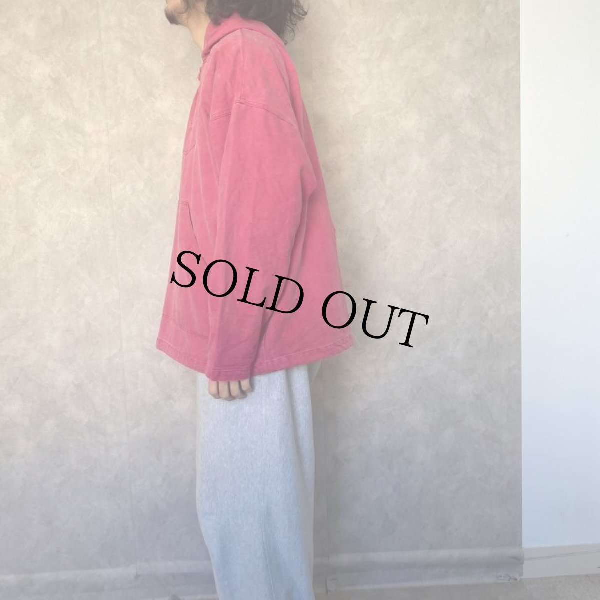 画像3: プルオーバー コットンジャケット XL (3)